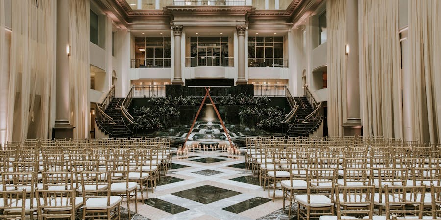 The Curtis Atrium The Knot